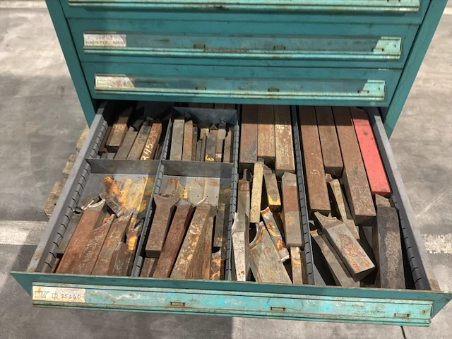 Lista industriële metalen ladekast - afbeelding 9 van  19