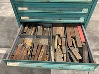 Lista industriële metalen ladekast - afbeelding 9 van  19
