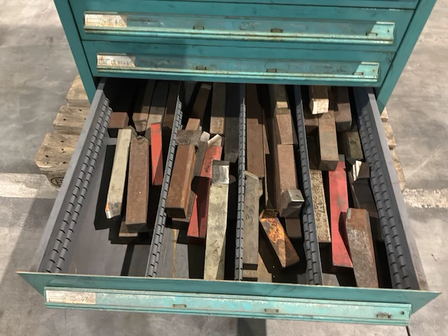 Lista industriële metalen ladekast - afbeelding 10 van  19