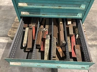 Lista industriële metalen ladekast - afbeelding 10 van  19
