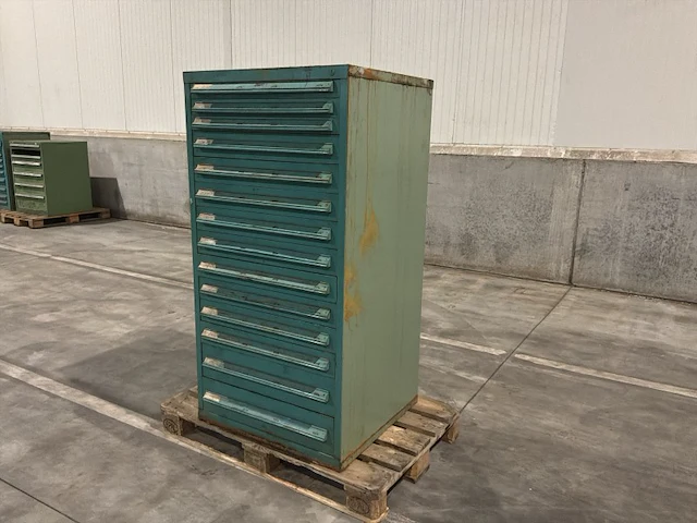 Lista industriële metalen ladekast - afbeelding 1 van  19