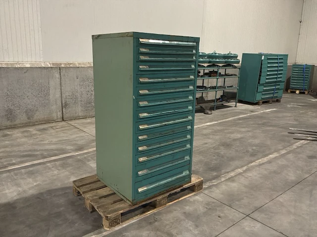 Lista industriële metalen ladekast - afbeelding 13 van  19