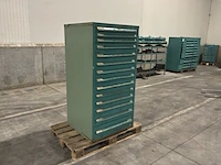 Lista industriële metalen ladekast - afbeelding 13 van  19