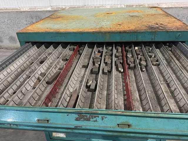 Lista industriële metalen ladekast - afbeelding 16 van  19
