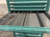 Lista industriële metalen ladekast - afbeelding 2 van  21