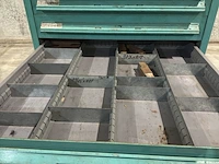 Lista industriële metalen ladekast - afbeelding 4 van  21