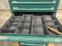 Lista industriële metalen ladekast - afbeelding 5 van  21