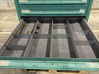 Lista industriële metalen ladekast - afbeelding 6 van  21