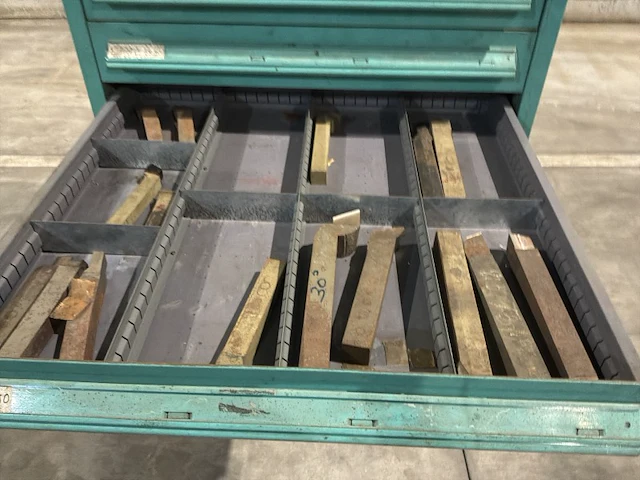 Lista industriële metalen ladekast - afbeelding 7 van  21