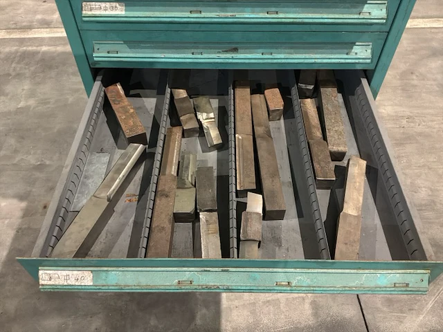 Lista industriële metalen ladekast - afbeelding 10 van  21