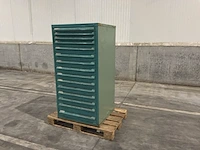 Lista industriële metalen ladekast