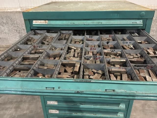 Lista industriële metalen ladekast - afbeelding 19 van  21
