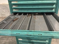 Lista industriële metalen ladekast - afbeelding 21 van  21