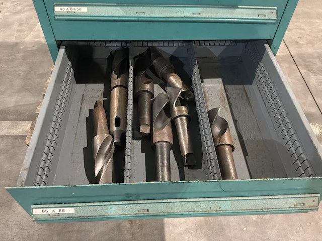 Lista industriële metalen ladekast - afbeelding 2 van  12