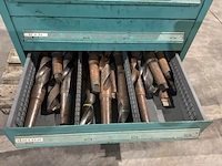 Lista industriële metalen ladekast - afbeelding 4 van  13