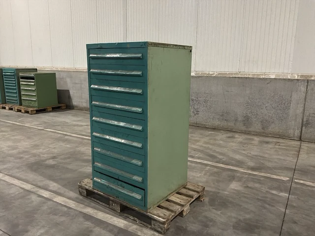 Lista industriële metalen ladekast - afbeelding 1 van  13
