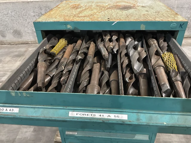 Lista industriële metalen ladekast - afbeelding 9 van  13