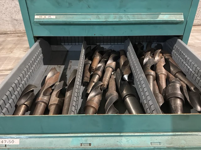 Lista industriële metalen ladekast - afbeelding 12 van  13