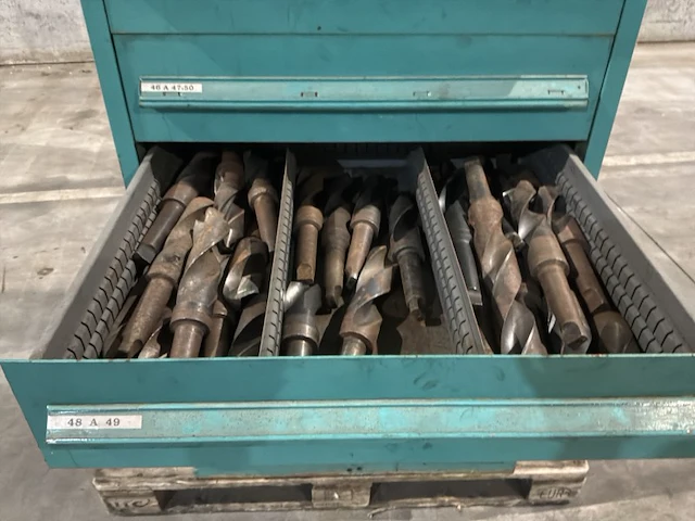 Lista industriële metalen ladekast - afbeelding 13 van  13