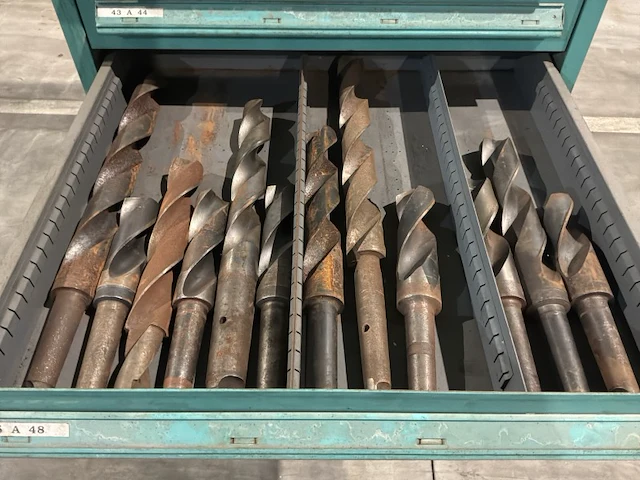 Lista industriële metalen ladekast - afbeelding 5 van  17