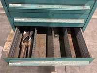 Lista industriële metalen ladekast - afbeelding 7 van  17