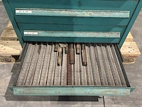 Lista industriële metalen ladekast - afbeelding 9 van  17