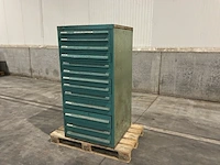 Lista industriële metalen ladekast
