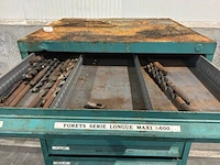 Lista industriële metalen ladekast - afbeelding 13 van  17