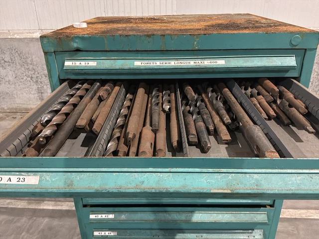 Lista industriële metalen ladekast - afbeelding 14 van  17