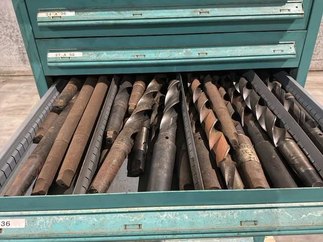 Lista industriële metalen ladekast - afbeelding 17 van  17