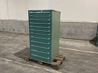 Lista industriële metalen ladekast