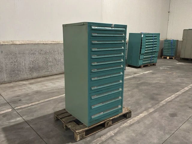Lista industriële metalen ladekast - afbeelding 9 van  16