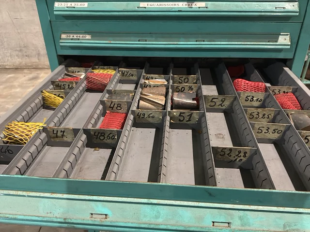 Lista industriële metalen ladekast - afbeelding 14 van  16