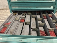 Lista industriële metalen ladekast - afbeelding 16 van  16