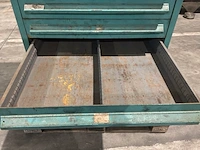 Lista industriële metalen ladekast - afbeelding 5 van  17