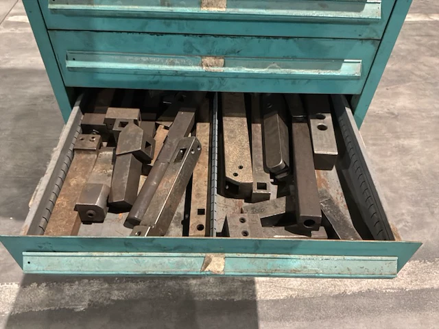 Lista industriële metalen ladekast - afbeelding 7 van  17