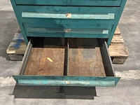 Lista industriële metalen ladekast - afbeelding 9 van  17