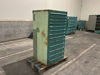 Lista industriële metalen ladekast - afbeelding 10 van  17