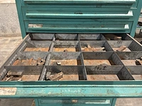 Lista industriële metalen ladekast - afbeelding 16 van  17
