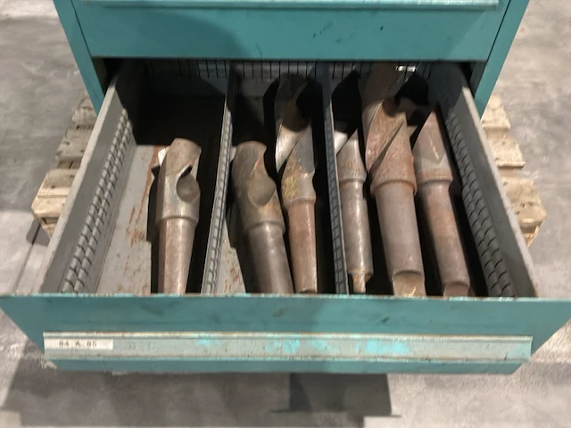 Lista industriële metalen ladekast - afbeelding 2 van  11