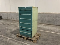 Lista industriële metalen ladekast