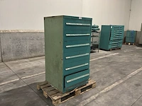 Lista industriële metalen ladekast - afbeelding 4 van  11