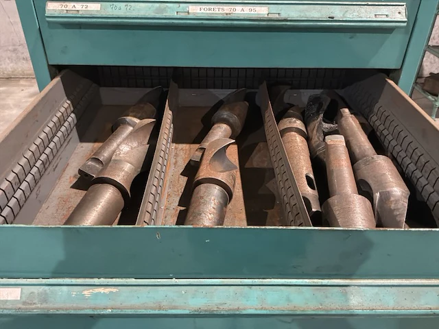 Lista industriële metalen ladekast - afbeelding 8 van  11