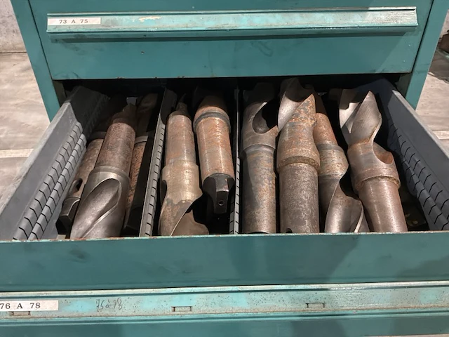Lista industriële metalen ladekast - afbeelding 9 van  11