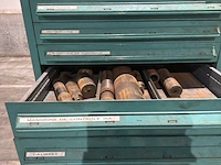 Lista industriële metalen ladekast - afbeelding 3 van  20