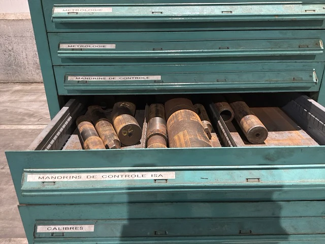 Lista industriële metalen ladekast - afbeelding 4 van  20