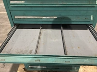 Lista industriële metalen ladekast - afbeelding 6 van  20