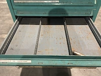 Lista industriële metalen ladekast - afbeelding 7 van  20