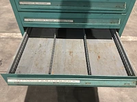 Lista industriële metalen ladekast - afbeelding 9 van  20
