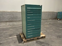Lista industriële metalen ladekast - afbeelding 12 van  20